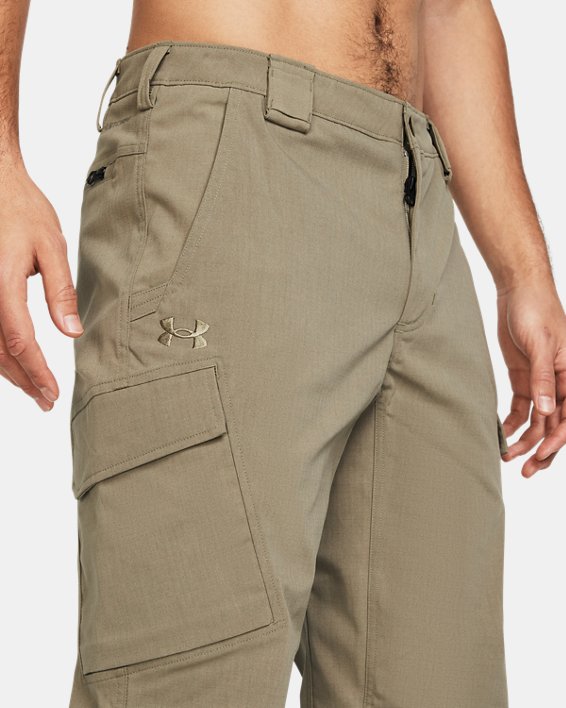 Men's UA Tactical Elite Cargo Pants in Brown image number 3